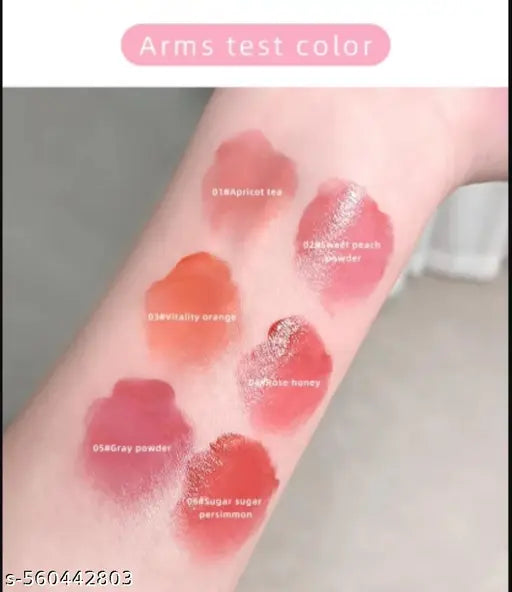 Gege Bear Mirror Shine Lip Gloss | Ultra-Watery Moisturizing Formula | Lightweight, Non-Sticky & Long Lasting | Soft Whitening Glossy Finish | Cute Korean Style Lip Glaze for Girls & Women