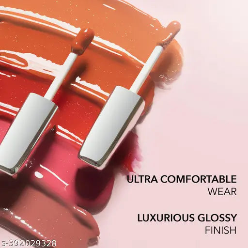 FACES CANADA Beyond Shine Lip Gloss - BAEbe 03, 3.8ml | Lightweight Non-Sticky Luxurious Texture For Glossy Lips | Instant Shine | Fuller, Supple & Plump Lips | 24HR Hydration