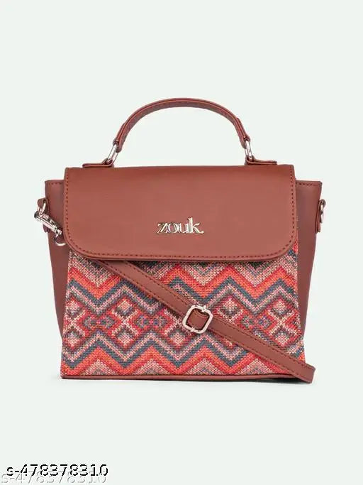 ZOUK Gwalior Weaves Statement Sling Bag