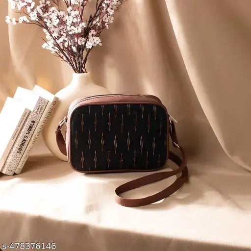 Zouk Ikat GreRed Sling Bag