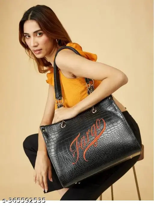 Fargo Women Black Tote