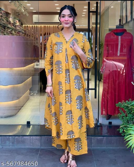 WOMEN KURTA PLAZO LATEST COLLECTION