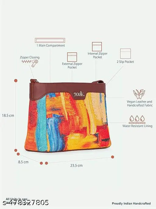Zouk Abstract Amaze Harmony Sling Bag