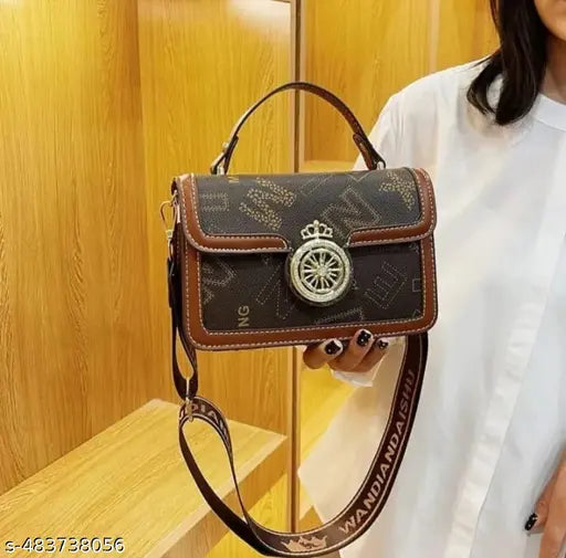 Women Brown Hand Bag