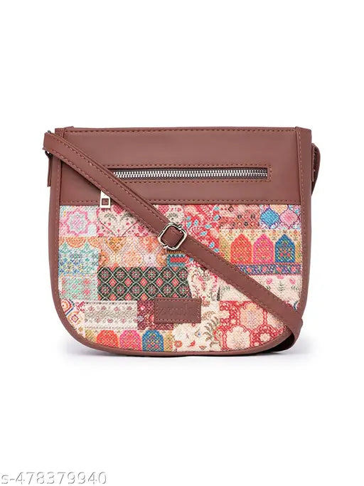 Zouk Kutch Gamthi U Shaped Sling Bag