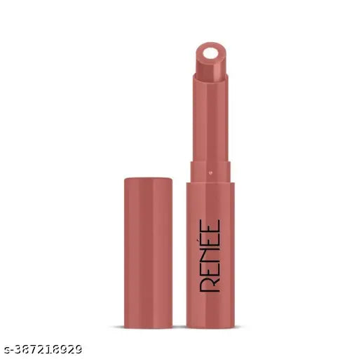RENEE Lip Fix Lip Balm 02 Nutmeg 1.6 Gm, Heals Lightens & Nourishes | Dual Core Care Enriched with Vitamin E, Shea Butter & Jojoba Oil for Dry & Chapped Dry Lips