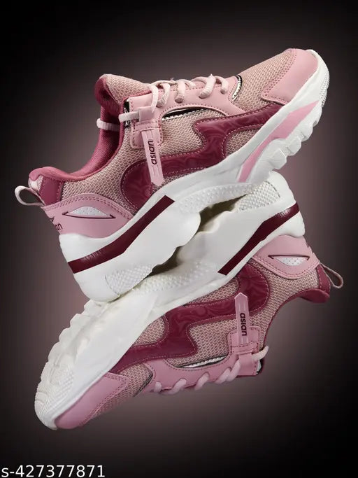 Asian SUPERFLY-04NcPINKMAUVE Running Sports Shoe For Women