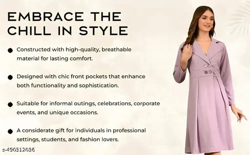 ELEGANCE BY JANGID Women's Warm Long Waistcoat | Twill Blend Sleeveless Winter Coat | Elegant Formal & Casual Outerwear in Multiple Colors