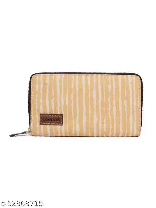 ASTRID Yello Multicompartment Wallet For Girls And Women