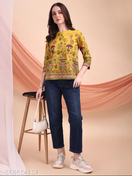 Kinjo women Printed Tops