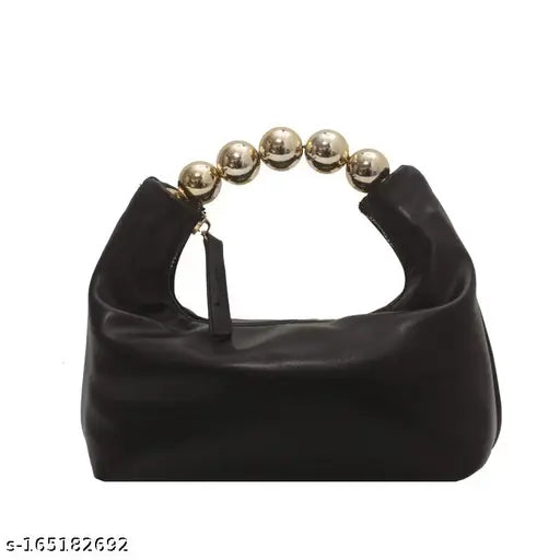 Buy n Bliss Premium Quality Stylish black Daily Use Women Sling Bag Shoulder Strap Comes with Single Compartment Shoulder and hand carry