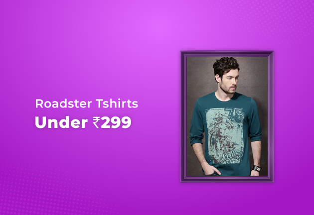 Tshirts Under Rs 299