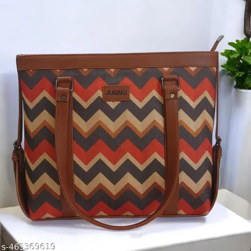 JUGNU Handbag for All Occasion Use Mandala Printed Bag For Women