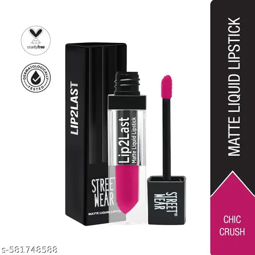 Street Wear Lip2Last Matte Liquid Lipstick-C hic Crush