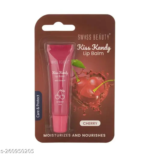 Swiss Beauty Kiss Kandy Lip Balm - 03 Cherry