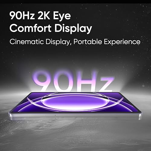 realme Pad 2 Lite 27.81 Cm (10.9Inch) 90Hz 2K Eyecomfort Display, 4GB RAM,128 GB Memory,8300mAh Battery, Mediatek Helio G99 with Quad Speakers 4G Calling + WiFi Connectivity Tablet (Space Grey) SaumyasStore