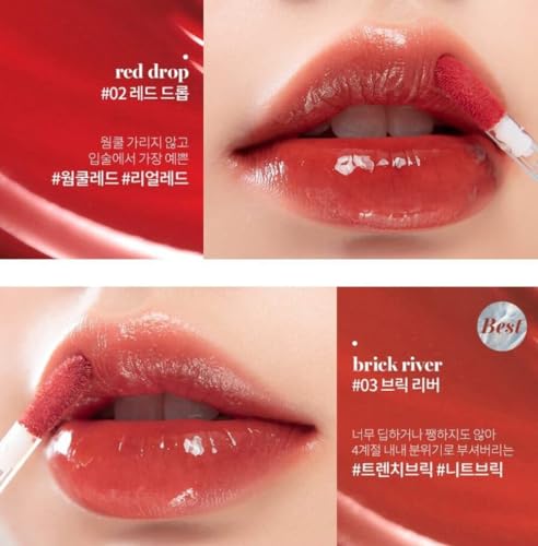 rom&nd Glasting Water Tint 05 Glossy Rose Splash SaumyasStore