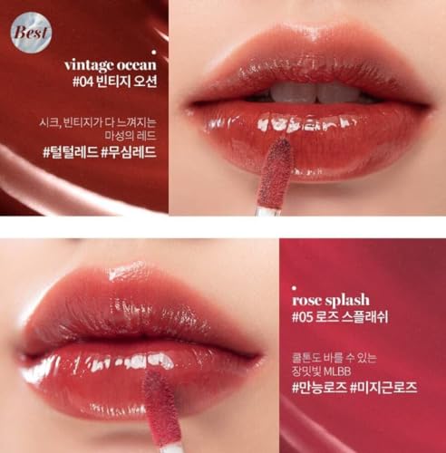 rom&nd Glasting Water Tint 05 Glossy Rose Splash SaumyasStore