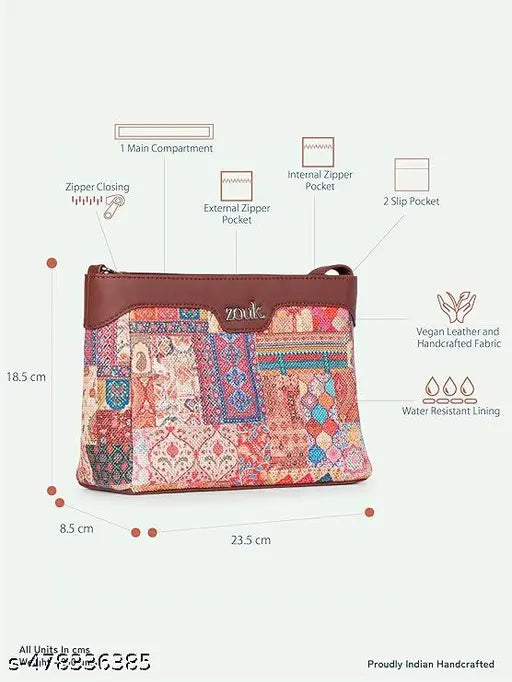 Zouk Kutch Gamthi Harmony Sling Bag