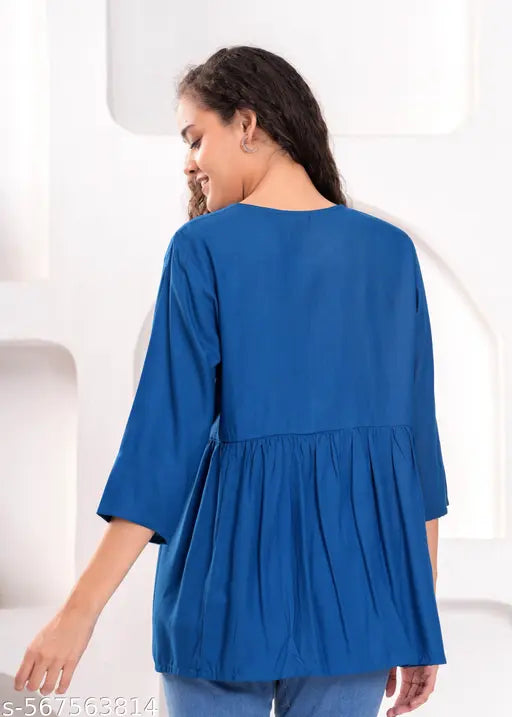 Women Trendy Rayon Top