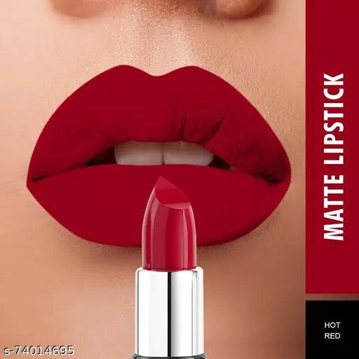 Swiss Beauty Pure Matte Lipstick - 221 Hot Red