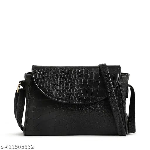 Fastrack Black Brunch Shoulder Bag for Women