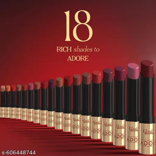 Glam21 Adore Creamy Matte Lipstick for Women | Pack of 2 | 3.5g Each | Smudge & Transfer-Proof | Intense Color & Bold Finish | Smooth, Lightweight & Up to 12H Stay | Shade -Nude Caramel &Pink Orchid
