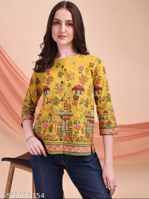 Kinjo women Printed Tops