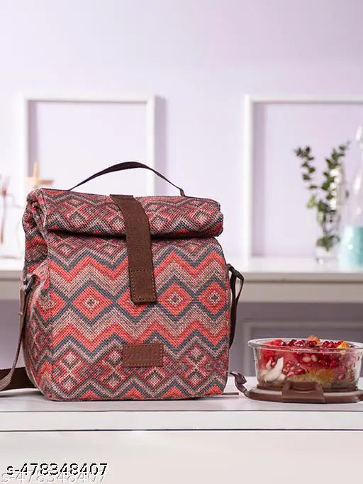Zouk Gwalior Weaves Roll Up Lunch Bag