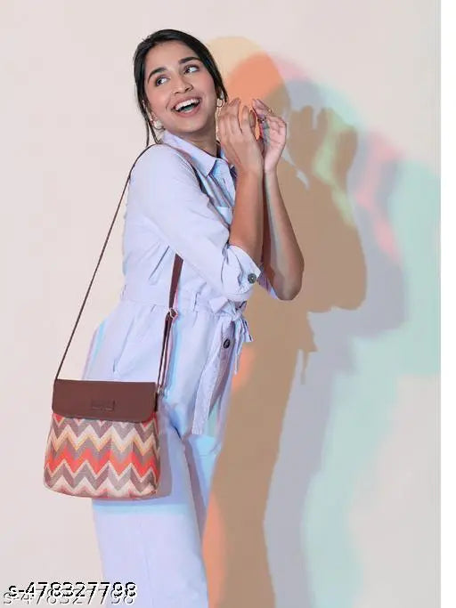 Zouk Tidal Wave Flap Sling Bag