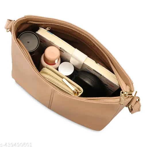 Fastrack Women's Textured Hobo Bag Green