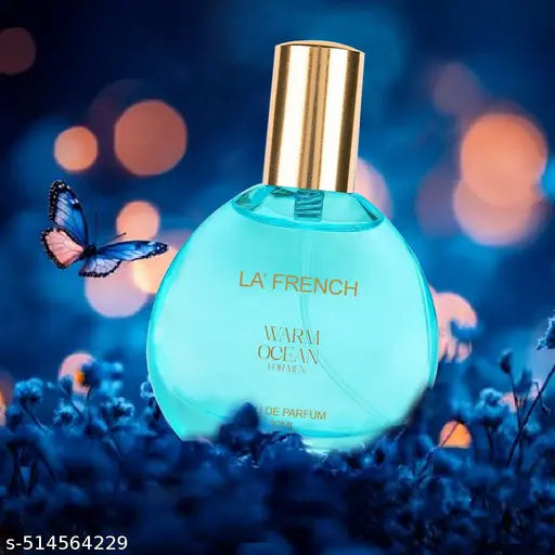 La French Warm Ocean Perfume for Men– 30ml | Premium Long-Lasting Fragrance for Men | Refreshing & Invigorating Scent for All-Day Freshness | Perfect for Casual & Formal Wear