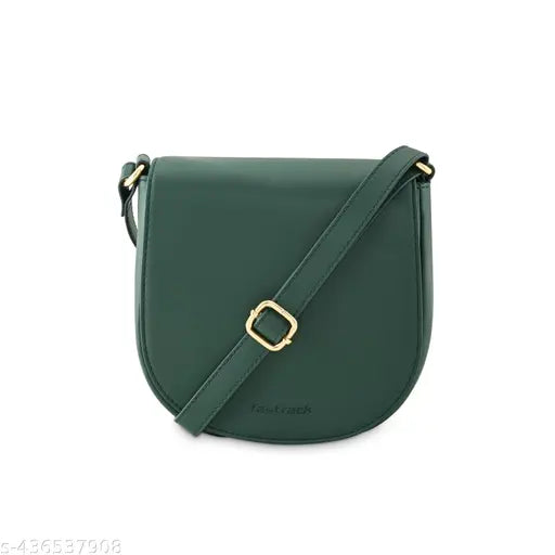 Fastrack Women's Malachite Casual Sling Bag Green