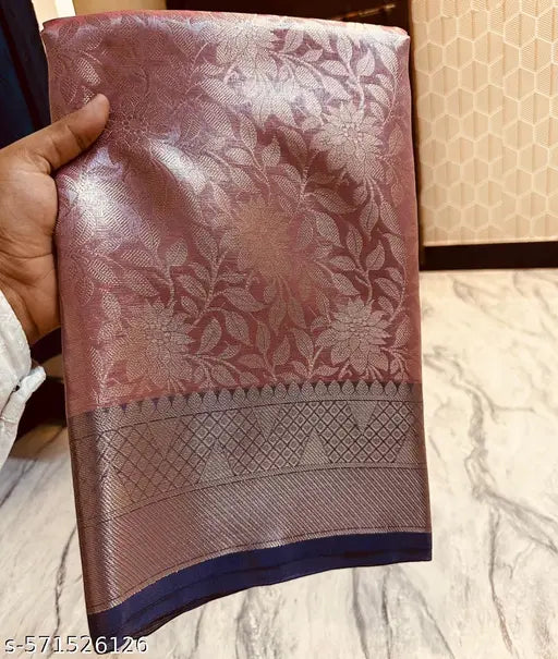 Primium banarasi tissue silk saree