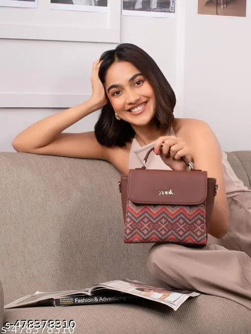 ZOUK Gwalior Weaves Statement Sling Bag