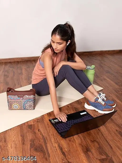 Zouk Multicolor Mandala Print Harmony Sling Bag