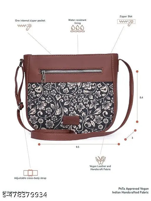 Zouk FloMotif U-Shaped Sling Bag