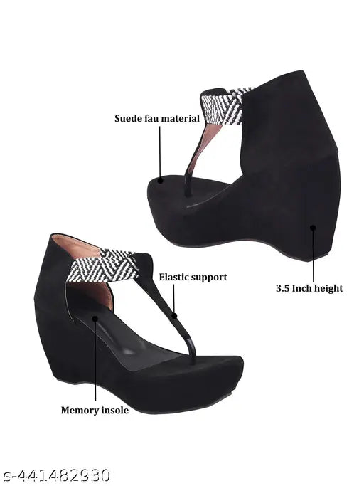 Selfiee Glamorous Platform Heels Sandals Perfect for Every Occasion, Elegant & Fashionable Sandals For Womens & Girls