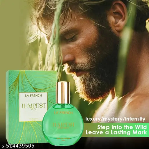 La French Tempest Perfume for Men- 30ml | Premium Perfume For Men | Long-Lasting & Captivating Fragrance | Luxury Scent for Everyday Wear & Special Occasions
