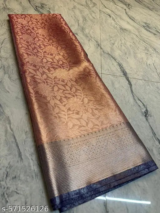 Primium banarasi tissue silk saree