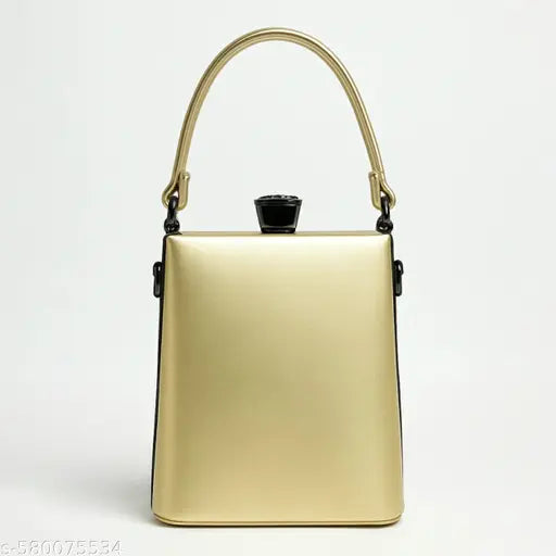 Tan Braided Handle Slouch Tote with Charm Pouch