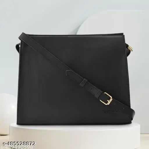 Fastrack Women's Structured Shoulder Bag Black