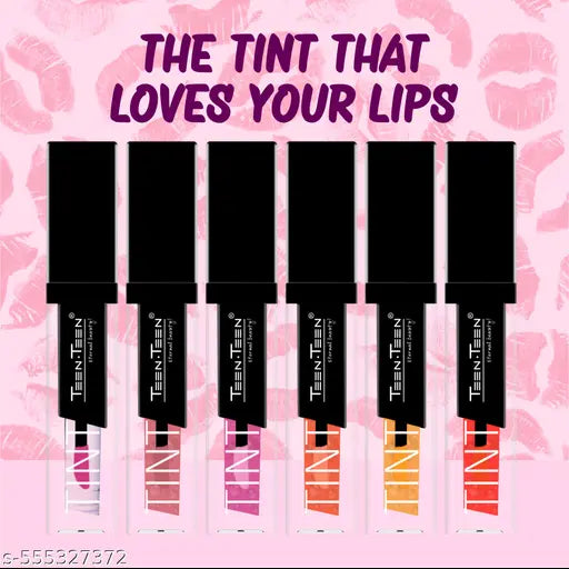 Teen Teen Lip Tint Seductive, Lightweight, Longwear, Peach, 4ml