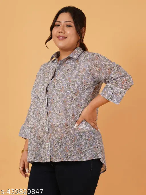 Angoori Fashion Women's Button-Down Shirt