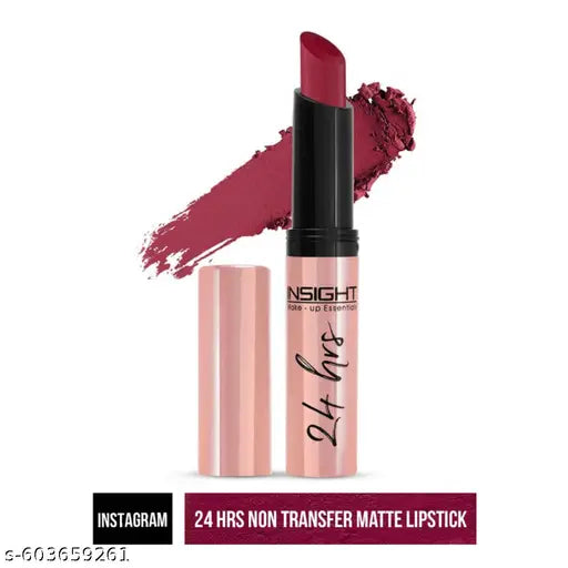 INSIGHT Make-up Essentials 24 Hrs Non Transfer Matte Lipstick 3g (Instagram)