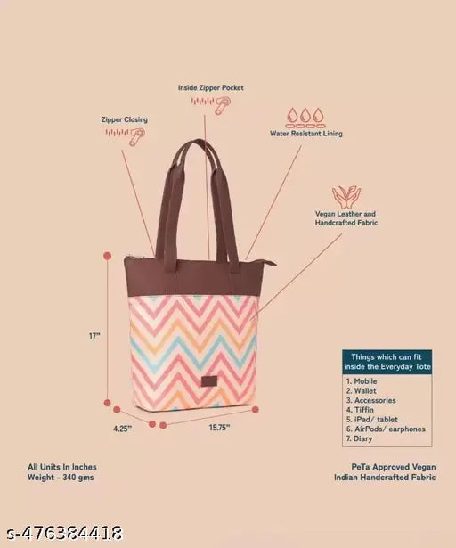 ZOUK WavBeach day to day Tote bag