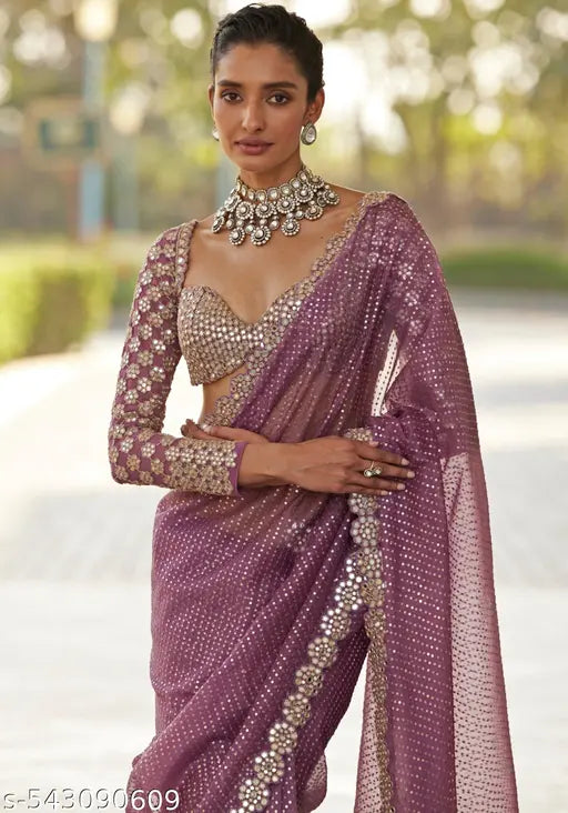 New collection Party Wear Fancy Saree