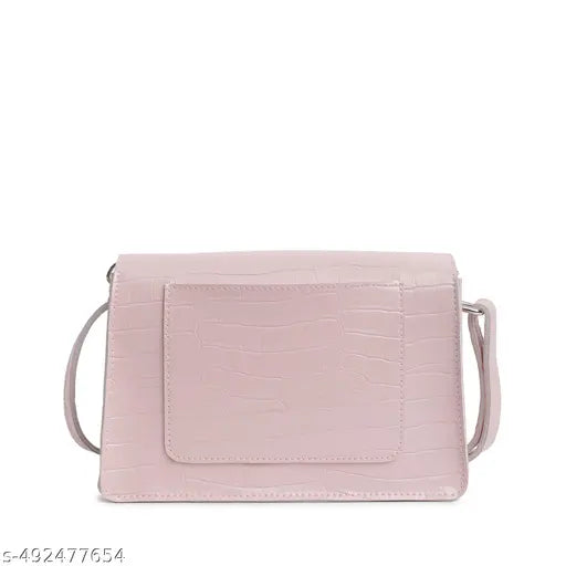 Fastrack Croc Textured Structured Sling Bag