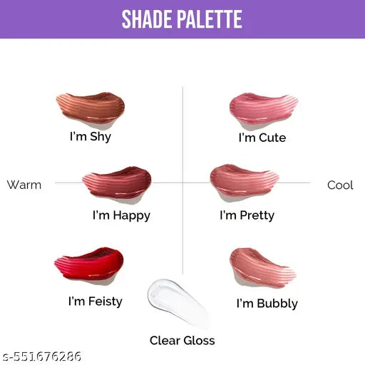 Staze 9to9 Gloss Lock 2-in-1 Liquid Lip Gloss 06 I'M Feisty  7g