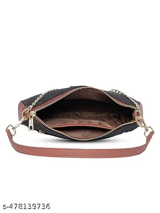 Zouk Jet Black Baguette